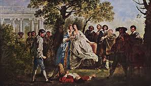 Francis Hayman: Scene from As You Like It, ca.1750. Source: Wikimedia Commons (see \u0026quot;image archives\u0026quot; below) - francis-hayman-scene