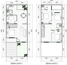 DESAIN RUMAH MINIMALIS 2 LANTAI Tipe 45/60/90