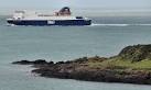 The P&amp;O ferry “European Highlander”, on the 10.30 sailing from Cairnryan, - via Daymix