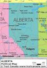 Map of Canada Regional City in the Wolrd: Alberta Map Regional ...