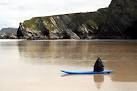 Surfboard on Tolcarne Beach - via Daymix