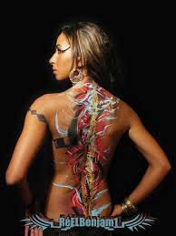 how to body paint female body art ? ,female body art , how to body paint