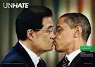 Unhate, China-USA" Print Ad for Benetton Clothing by Fábrica