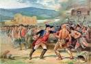 Surrender of Fort William Henry, Lake George, NY, August 9, 1757 ...