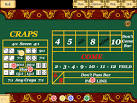 Jackpot Casino with blackjack, poker, craps, roulette and slots