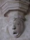 The church of St Nicholas - corbel. One of the characterful corbels - this - via Daymix