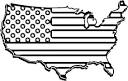 Flags coloring page