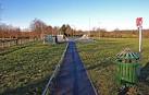Skateboarding Park, Linwood. Path between the ramps and pit. - via Daymix