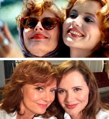 iBahia - 23 anos depois, atrizes de &#39;Thelma &amp; Louise&#39; se reencontram e relembram cena com selfie - RTEmagicC_thelma-selfie01.jpg