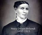 Mary (Dolan) Boland 1840 - 1915, Charcoal Portrait - BolandMary-m