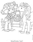 Strawberry Shortcake coloring page