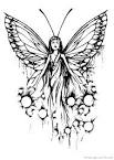 Coloring page : Fee papillon - Coloring.