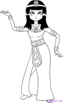 How to Draw an Egyptian Person, Step by Step, Figures, People ...