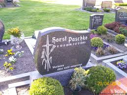 Grab von Horst Paschke (31.08.1934-06.02.1995), Friedhof Ochtersum ...