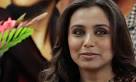 Bollywood actress Rani