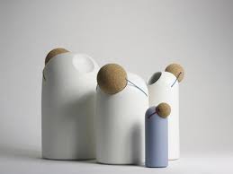 Thomas Kral has created this clever series of objects inspired by the red clown nose. The cork cover is connected to the ceramics container with colored ... - clown-nose-thomas-kral-3