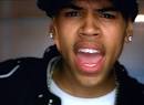 Chris Brown in his video for "Run It," his debut single from 2005 ...
