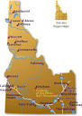 Idaho Map - Go Northwest! A Travel Guide