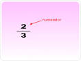 numerator