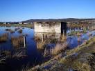 NH6091 : A War Time Bunker with the High Tide in Bonar Bridge - via Daymix