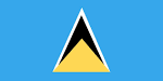 Flag of Saint Lucia royalty - via Daymix