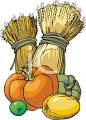 Autumn Harvest FoodsClipart Picture