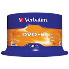 Verbatim DVD-R 16x Matt Silver 50x 43548 - fotokoch.