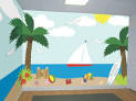 Church Murals ~Kids Ministry Classroom Walls & Christian Sunday ...