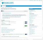 BARCLAYS ONLINE Banking : Notification of Irregular Account ...
