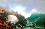 Seascape – Painting – Farallon_Island_1887 – Bierstadt | Vintage ...