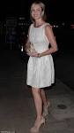 Amanda Holden heads out for dinner in Beverly Hills wearing a cute