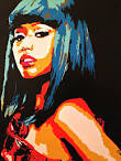 Nicki Minaj Painting by Elena Morales - Nicki Minaj Fine Art ... - 2-nicki-minaj-elena-morales