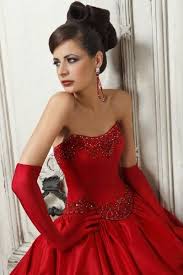 blood wedding dress 