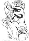 Action man coloring page