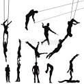 Amazing circus people   Stock Illustration iStock