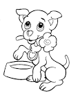 Valentine coloring page