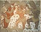 Apsaras – painted Art Quilt (1) « Images and Imagination