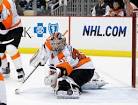 Black and Gold: FLYERS goalie plays foil again