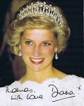 Princess Diana Autograph