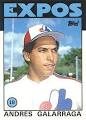 Andres Galarraga Rookie Card
