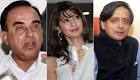 Shashi Tharoor, Subramanian Swamy in verbal slugfest over Sunanda.