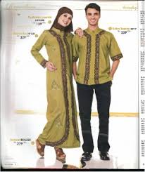 baju muslimah untuk lebaran | Rumah Busana Muslim Sulam Pita ...