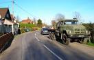 The Russians Are Coming! Old Soviet Zil army vehicle parked in Lossenham - via Daymix