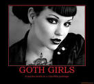 demotivational poster GOTH GIRLS A psycho bomb in a cute little ...