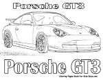Car coloring page