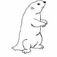 Gopher coloring page