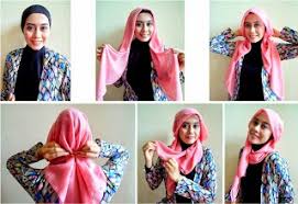 Cara Berhijab yang simple cantik dan Tutorial hijab :) | rnuraprillia