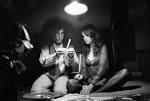 Bokelberg - Uschi Obermaier, Rainer Langhans, 1969