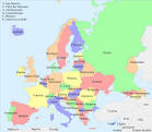 Cartina Geografica dell&39;Europa - Carta - Mappa