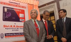 (FROM LEFT) Mr K.R. Ananda, Regional Director, RBI Chennai; Mr G. Nagamal Reddy, MD and CEO, Tamilnad Mercantile Bank and Mr Uttam Nayak, Country Manager, ... - TMB_9552f